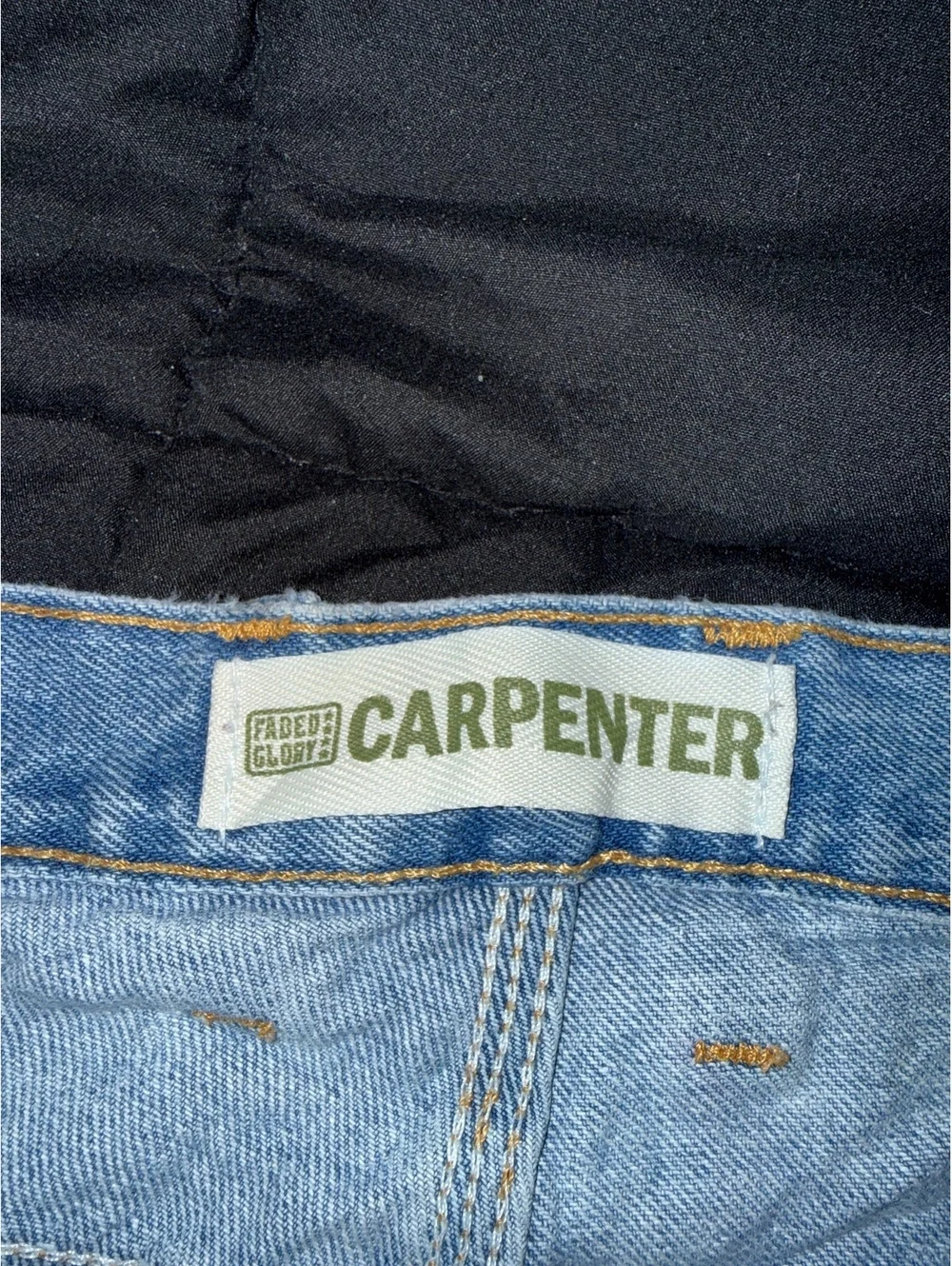 Carpenter Light Blue Denim Carpenter Jeans with Utility Pockets